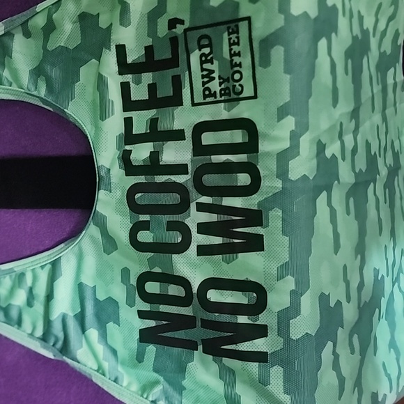 NWOT Brazilian Fitness Co. Wms Fitness T-back Tank - Picture 3 of 8